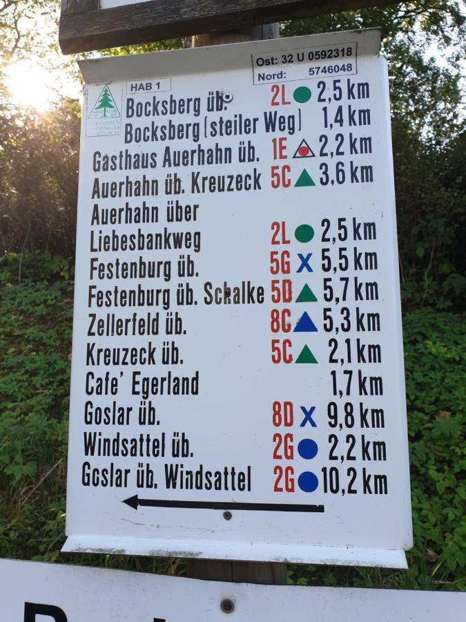 Fewo Nina Exklusiv Design Mit Bergblick Goslar Buitenkant foto